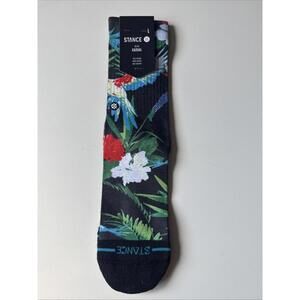 NEW Stance Kid's Casual Bird Cage Crew Socks Youth Large 3-5.5